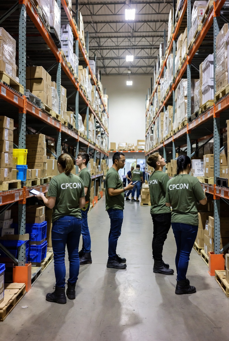 Sistema automatizado de conteo cíclico para precisión de inventario con tecnología de escaneo de códigos de barras en centro de distribución