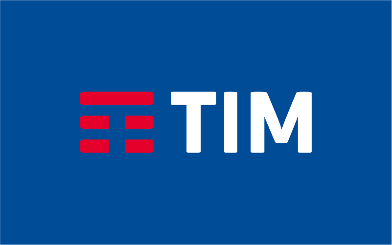 Logo de TIM - empresa líder en telecomunicaciones que confía en CPCON para gestión de inventario y activos